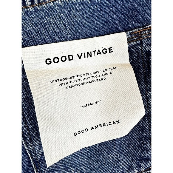 NWT Good American 'Good Vintage" distressed size 2 (26) - Picture 5 of 7